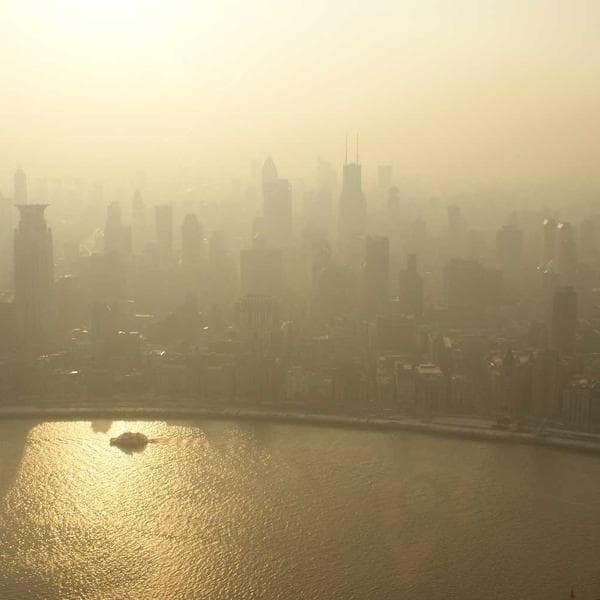 Breakfast spread in the dining room